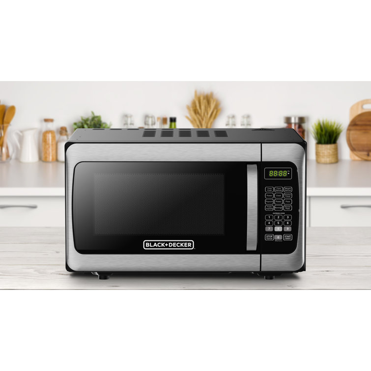 Black Decker BLACK DECKER 1.1 Cubic Feet Countertop Microwave